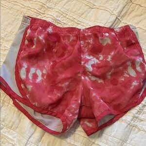 Kids Pink Tie-Dye Shorts